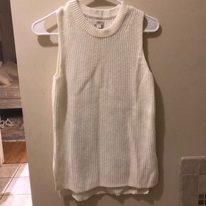 J crew sleeveless turtleneck